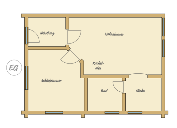 Grundriss Erdgeschoss