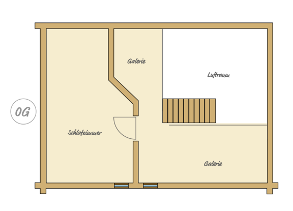 Grundriss Obergeschoss