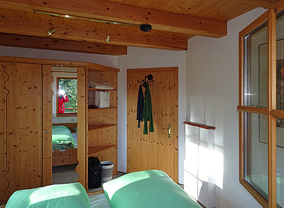 Schlafzimmer im Erdgeschoss
