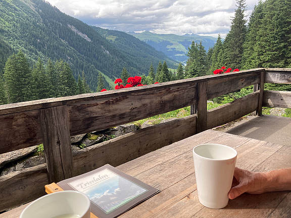 Aussicht von der Trisslalm