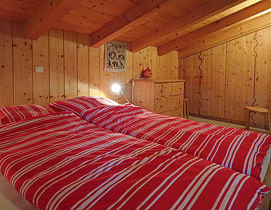 Schlafzimmer im Obergeschoss