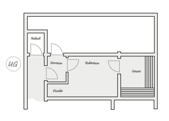 Grundriss Untergeschoss
