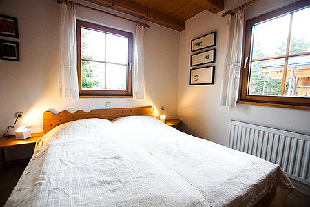 Schlafzimmer im Erdgeschoss