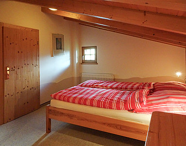 Schlafzimmer im Obergeschoss